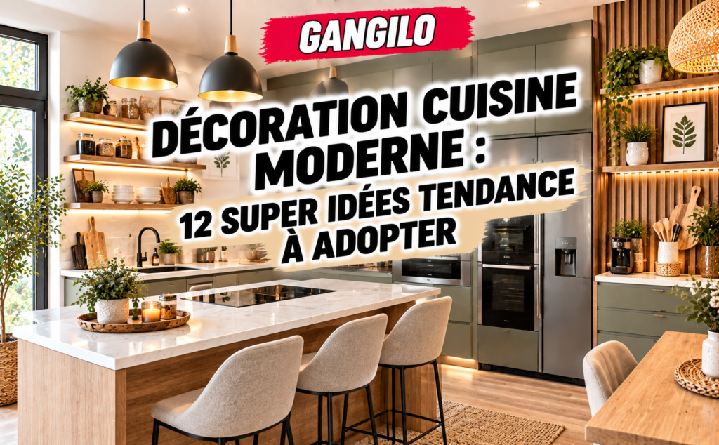 déco cuisine moderne
