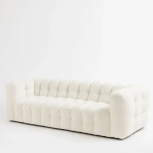Canapé Lilo 3/4 Places Style Nuage – Beige Sable | Ultra Confort & Chic Moderne