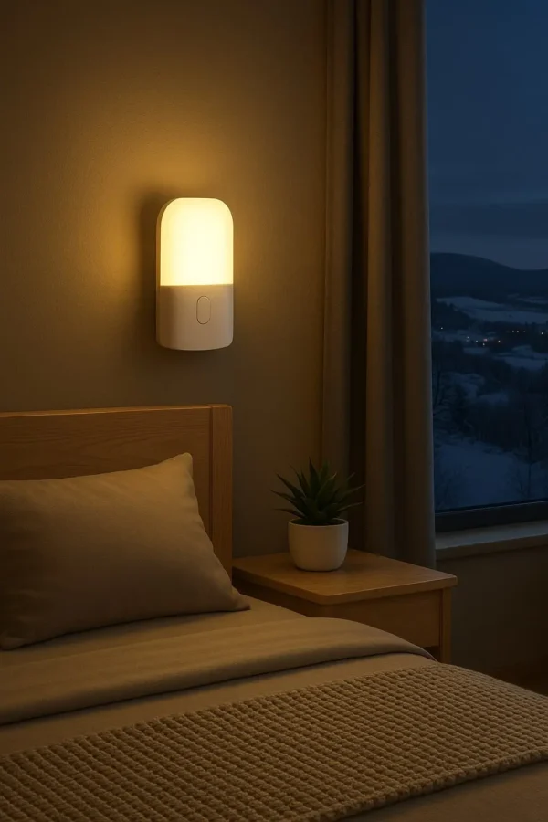 GRIFEMA veilleuses murales pour chambre, cuisine, couloir – 3 intensités réglables