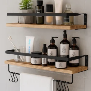 Uten – Étagères murales pratiques pour cuisine, salon, bureau ou salle de bain
